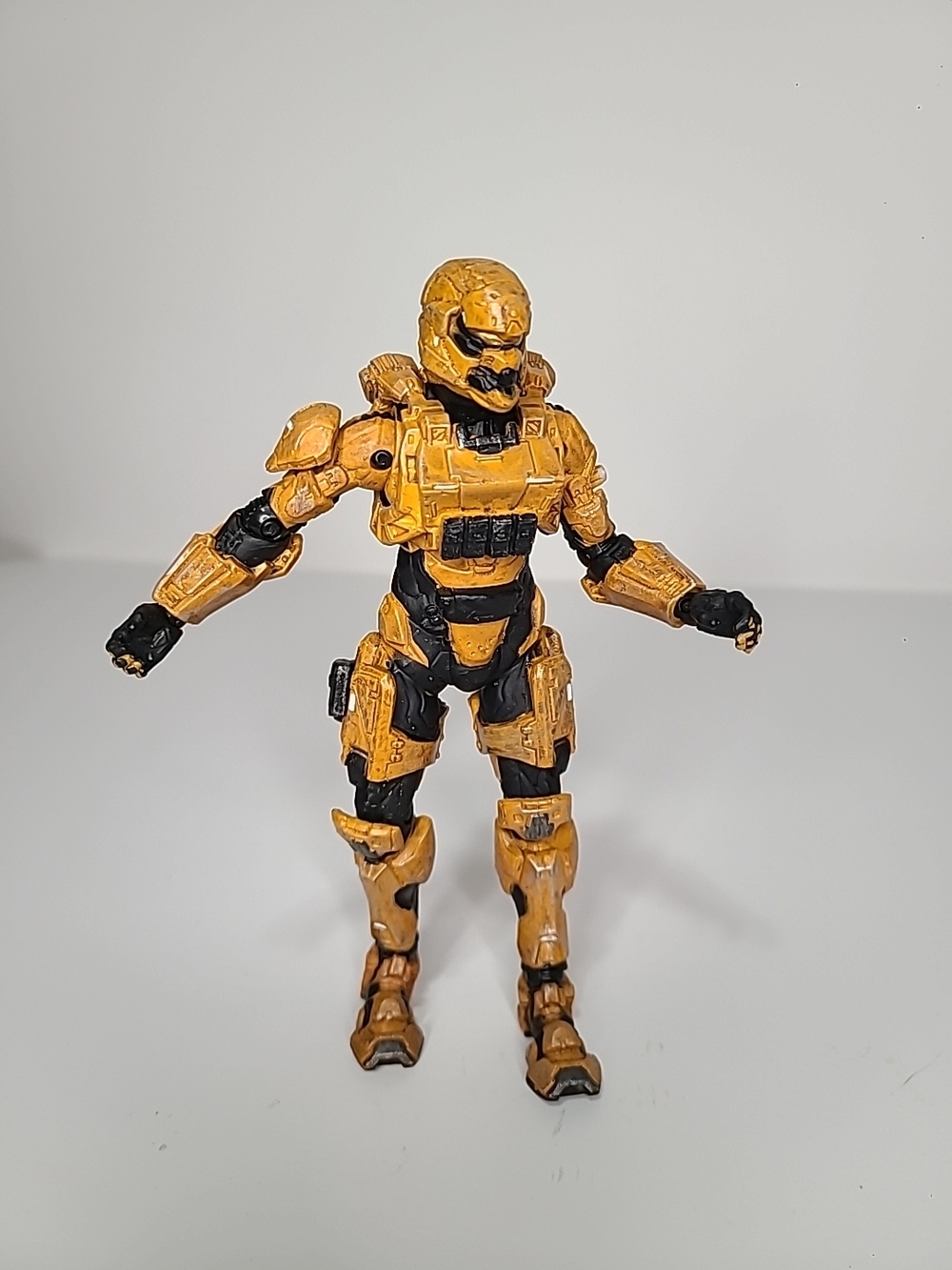 Halo Exclusive Orange Spartan Figures From Exclusive 5-Pack McFarlane Toys HTF